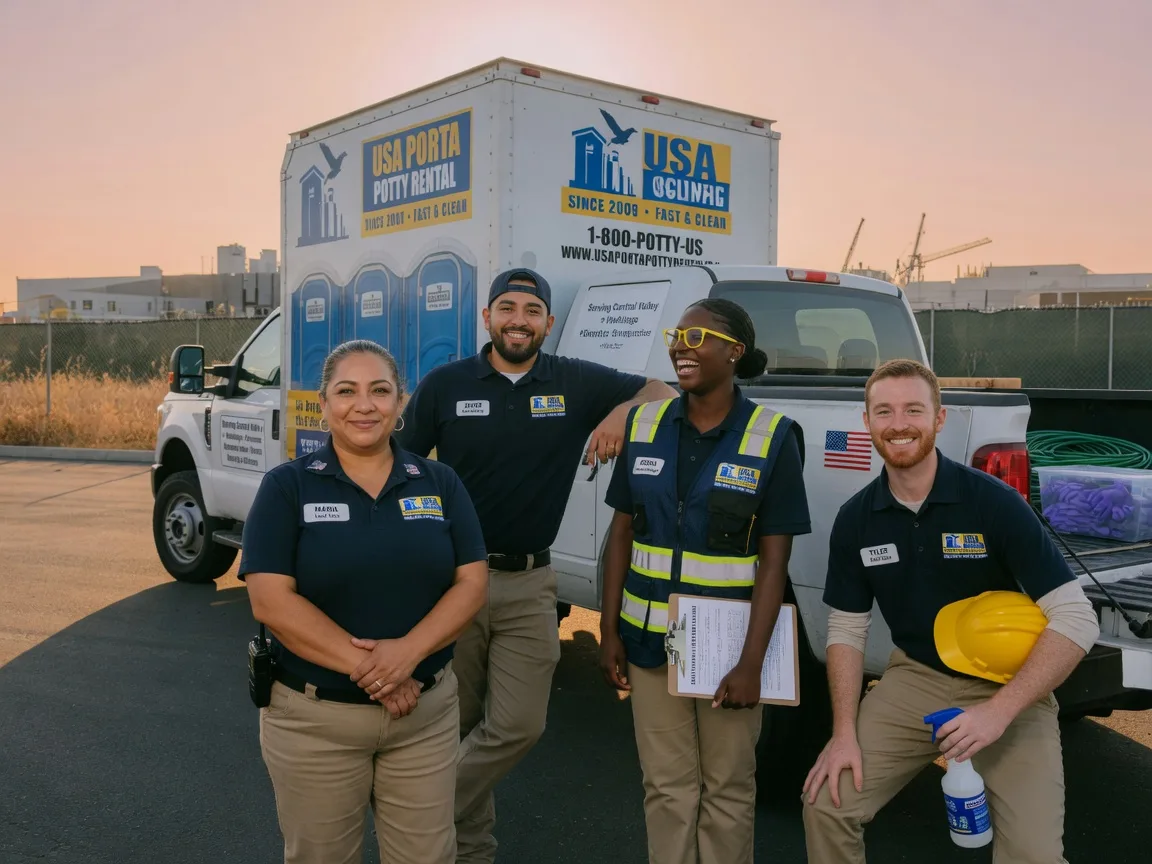 Portable Toilet Rental company in Coyote, CA